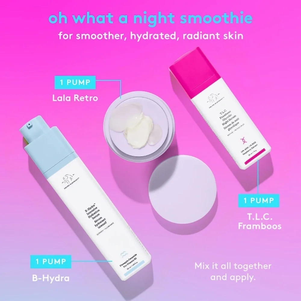 Drunk Elephant T.L.C. Framboos™ Glycolic Resurfacing Night Serum - Picture 8 of 10